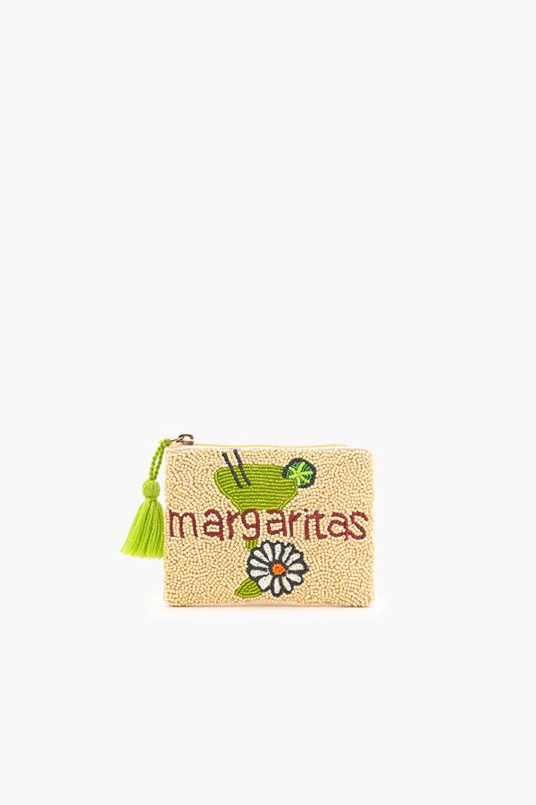 Margarita Vibe Beaded Cocktail Pouch