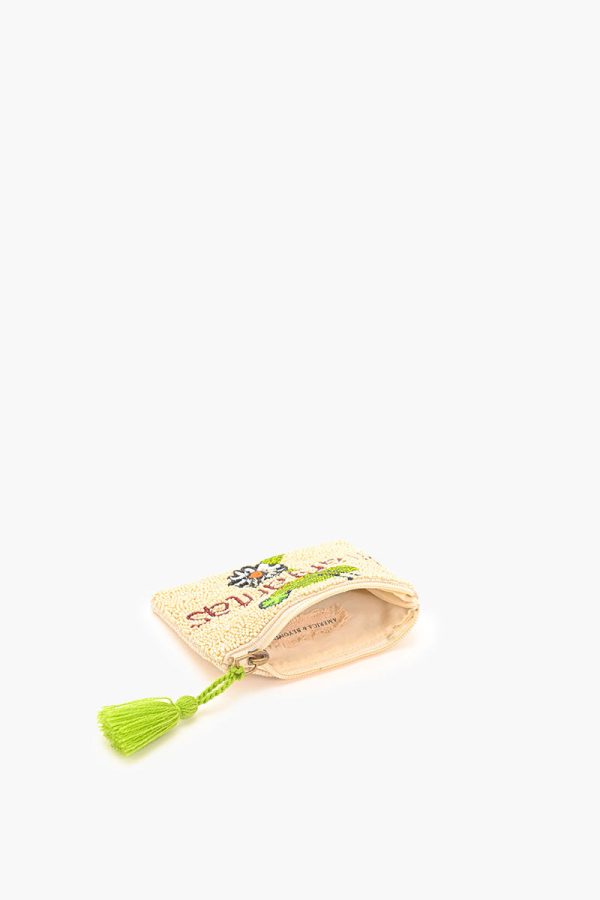 Margarita Vibe Beaded Cocktail Pouch - Image 3