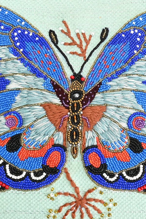 Periwinkle Blue Butterfly Tote - Image 2