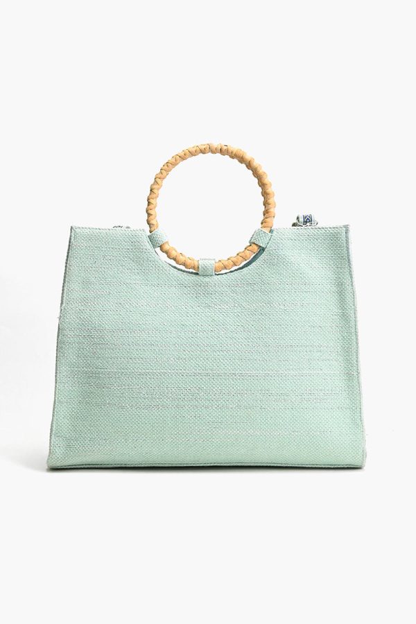 Periwinkle Blue Butterfly Tote - Image 4