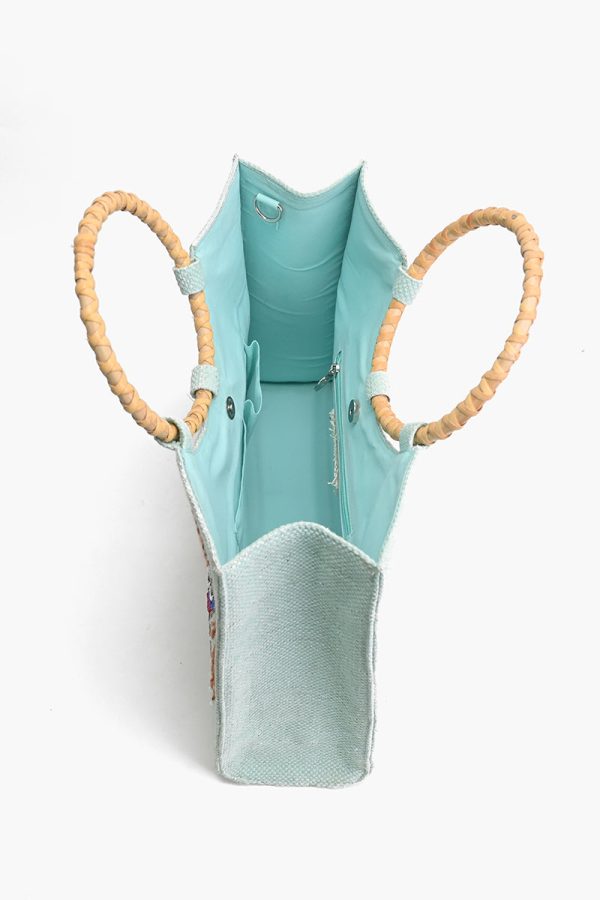 Periwinkle Blue Butterfly Tote - Image 5