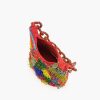 Harlequin Fringed Hobo Bag - Image 5