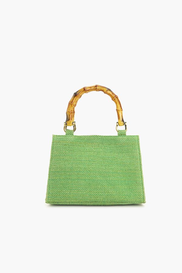 Rainforest Beaded Top Handle Bag - Image 4