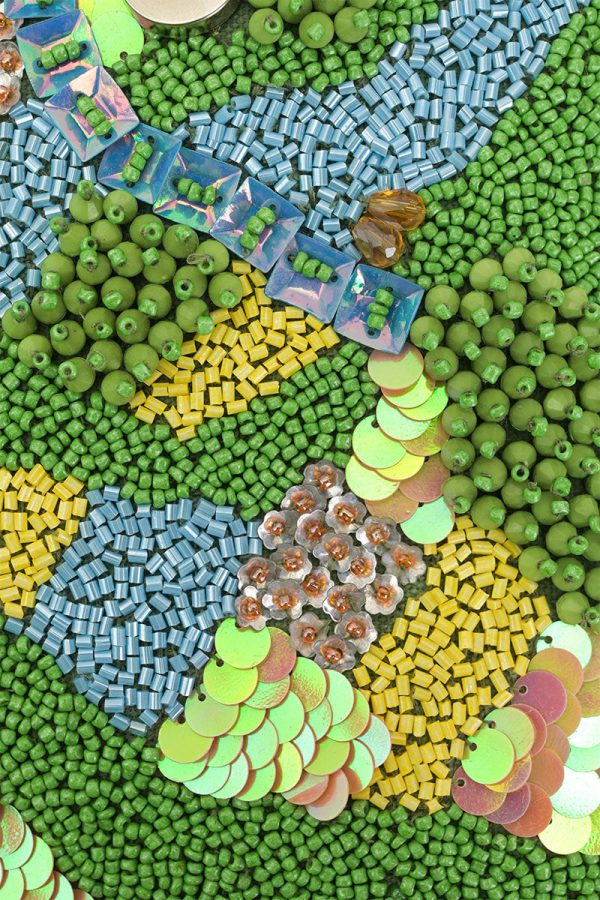 Rainforest Beaded Shoulder Bag - Image 2