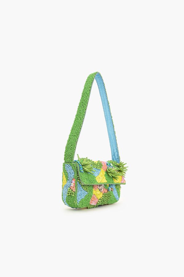 Rainforest Beaded Shoulder Bag - Image 3