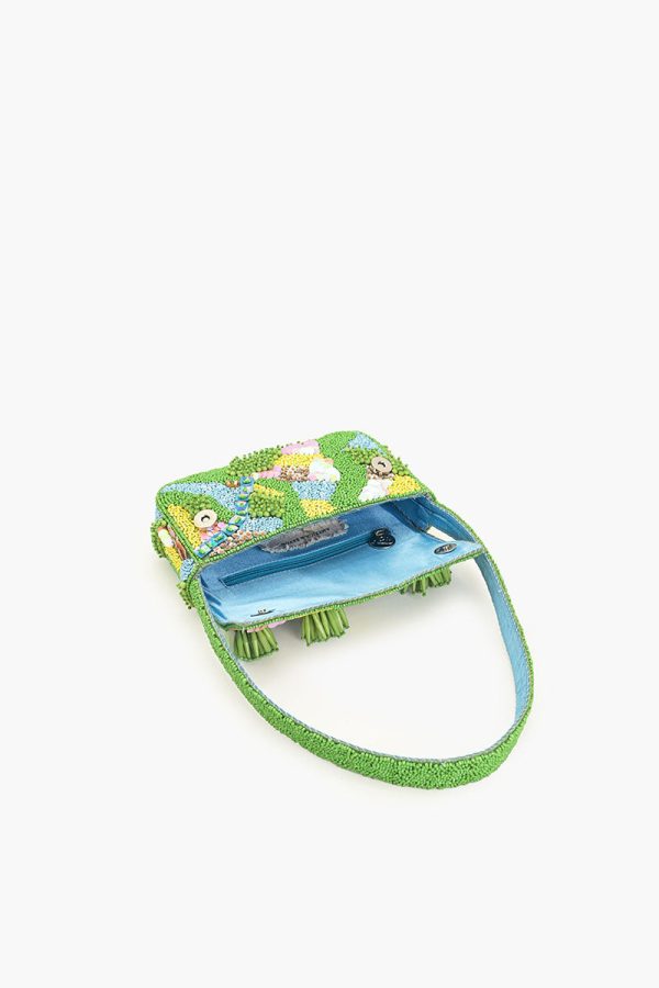 Rainforest Beaded Shoulder Bag - Image 5