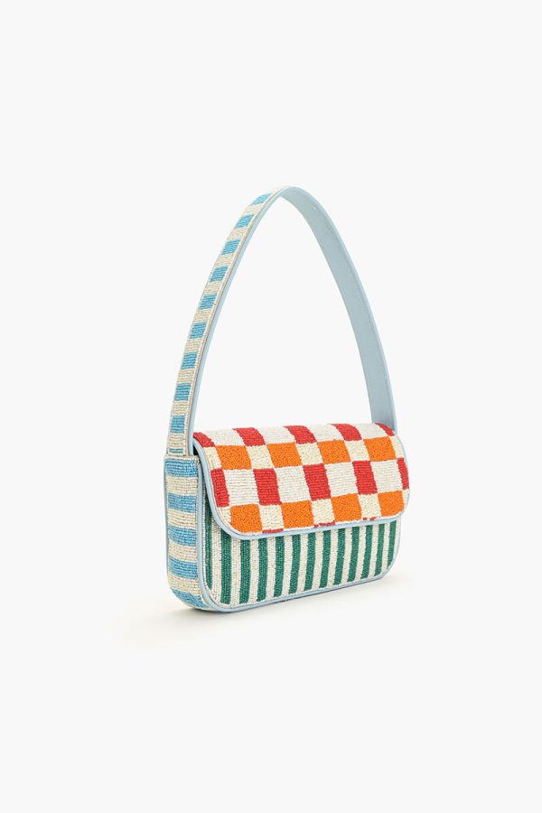 Sunset Check Shoulder Bag - Image 3