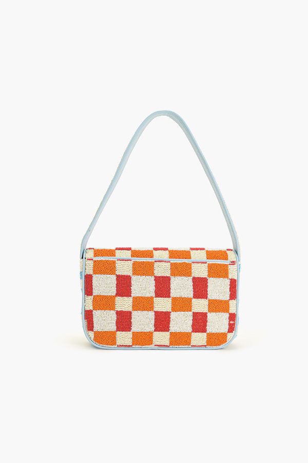 Sunset Check Shoulder Bag - Image 4