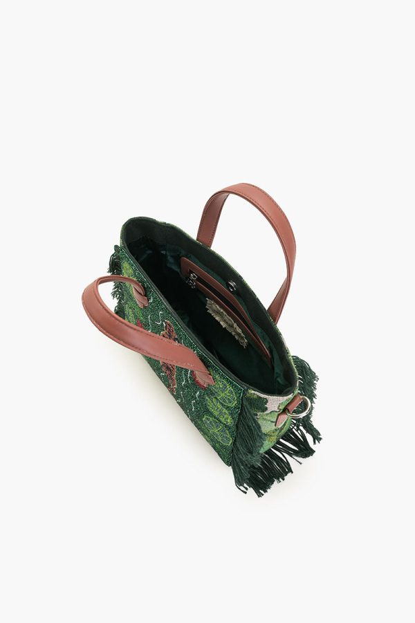 Into The Wild Fringe Top Handle Bag - Image 5