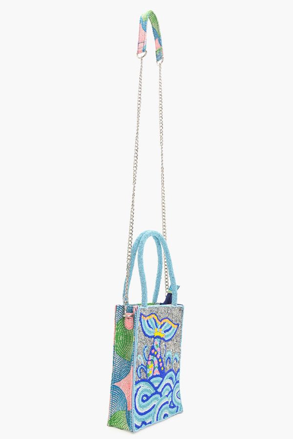 The Little Mermaid Beaded Top Handle Bag - Image 2
