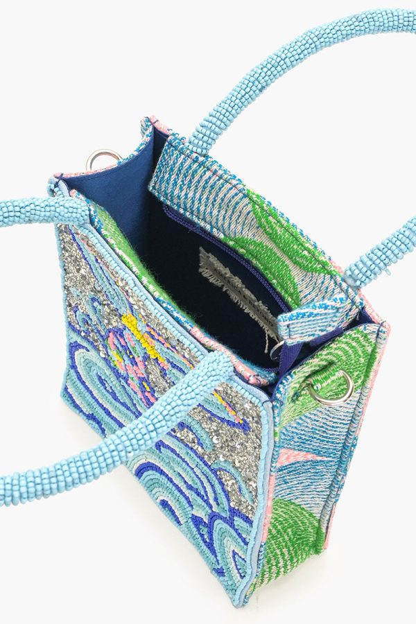 The Little Mermaid Beaded Top Handle Bag - Image 4
