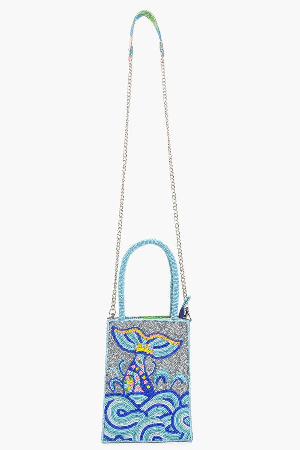 The Little Mermaid Beaded Top Handle Bag - Image 5