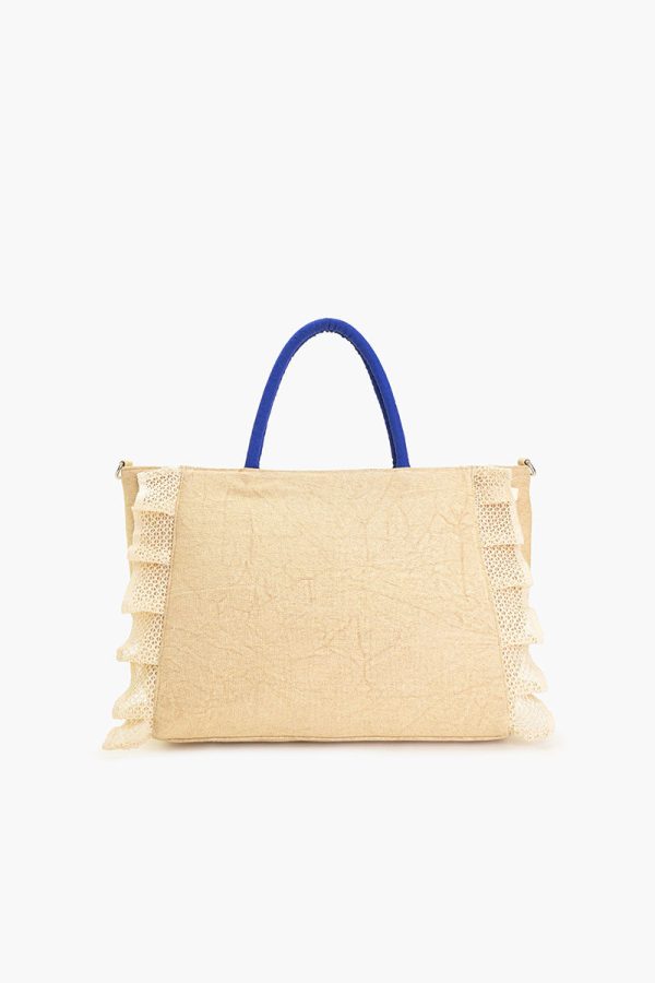 Slow Down Beaded Beach Bag - Image 5