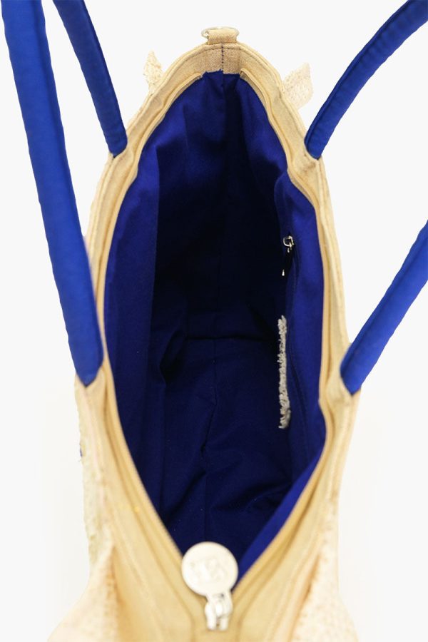 Slow Down Beaded Beach Bag - Image 6