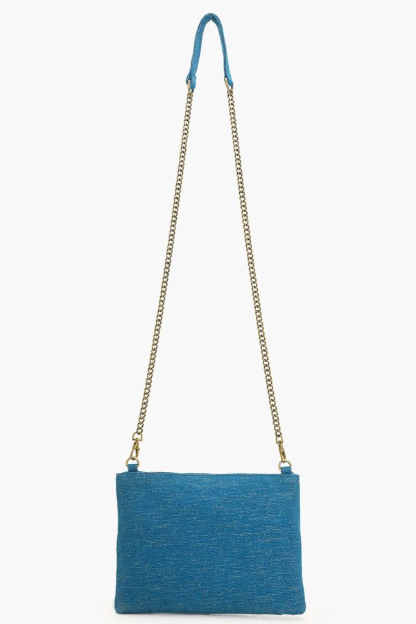 Sea Horse Teal Sling Pouch - Image 4