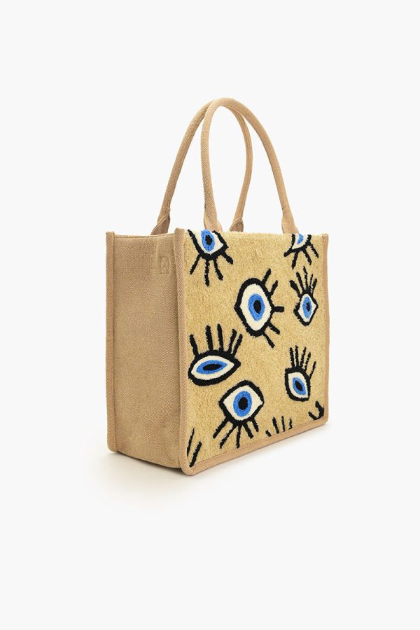 Whimsical Wonder Natural Tote - Image 3