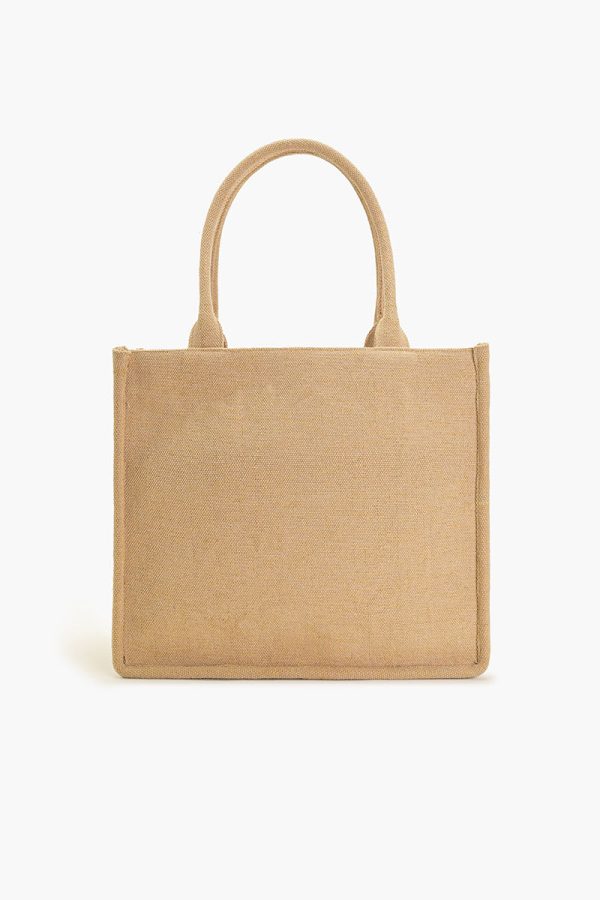 Whimsical Wonder Natural Tote - Image 4