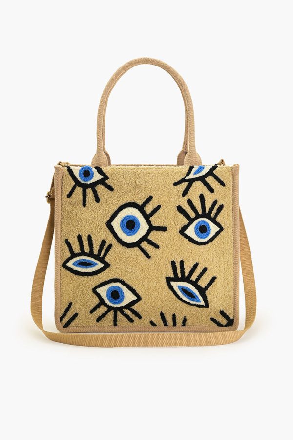 Whimsical Wonder Natural Tote - Image 6