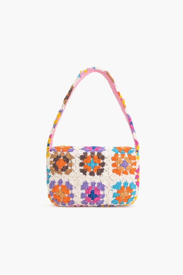 Stitch Please White Shoulder Bag - Image 3
