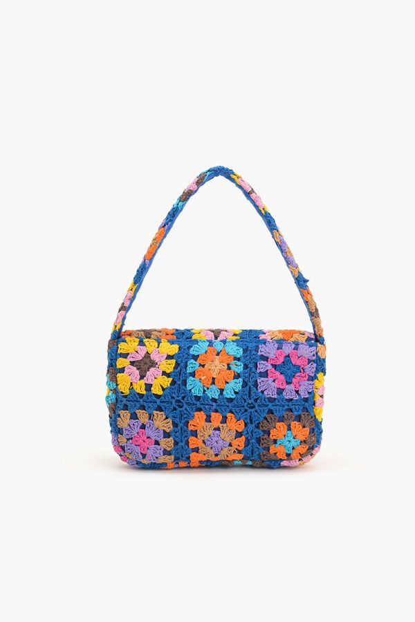 Stitch Please Blue Shoulder Bag - Image 3