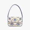 Shining Eyes Embellished Shoulder Bag