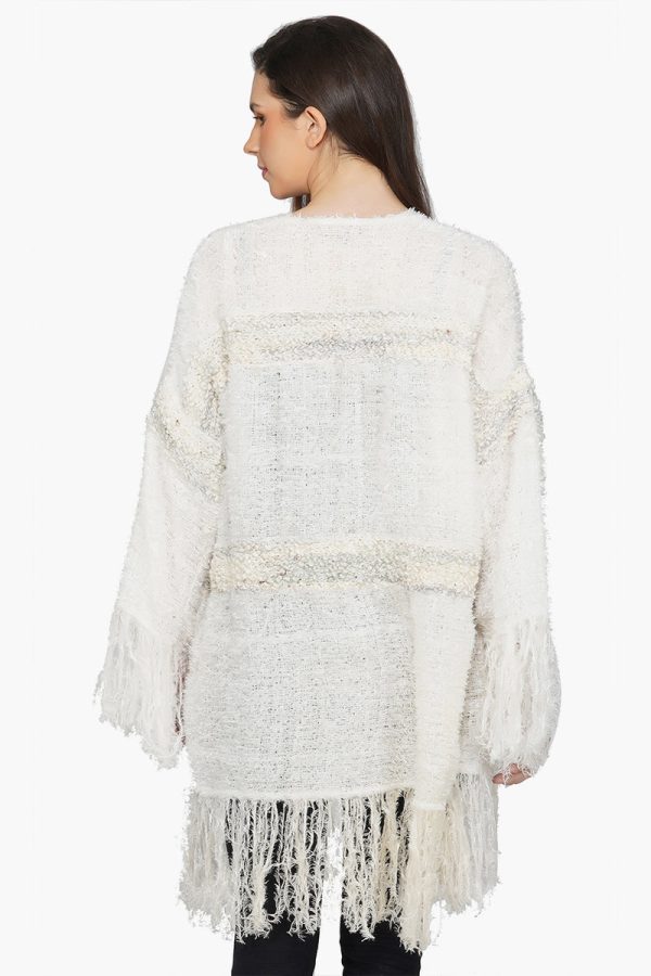 Snow white Winter Oversized Sweater - Image 4