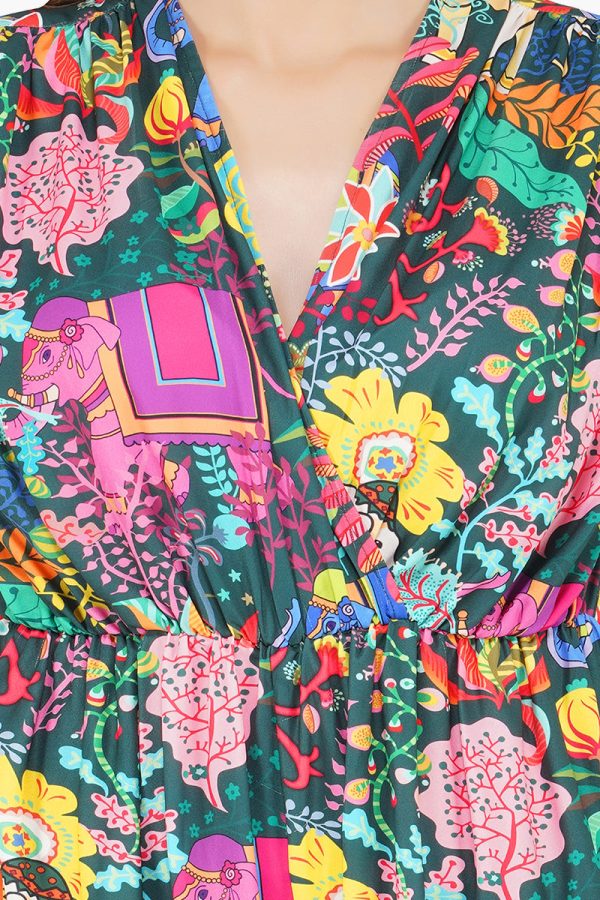 Persian Paradise Jumpsuit - Boho Jumpsuit With Pockets For Women - Image 5