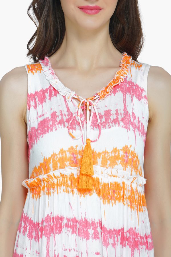Reva Tie Dye Maxi Dress - Image 5