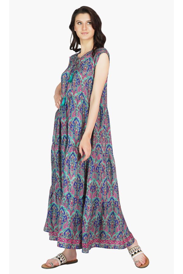 Valentina Tiered Maxi Dress - Image 3