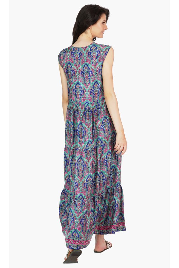 Valentina Tiered Maxi Dress - Image 4