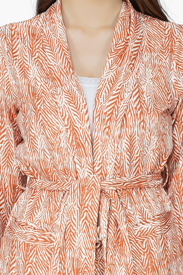 Hazel Animal Printed Jacket - Image 6