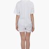 Bright White Cotton Romper - Image 4