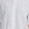 Bright White Cotton Romper - Image 5