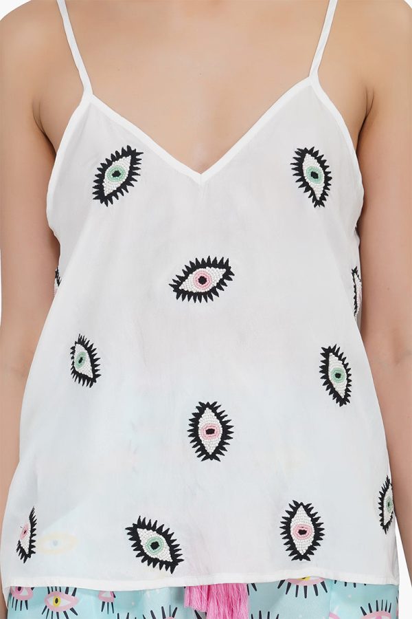 Eye-o-eye Embroidered Top - Image 5