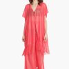 Pink Shimmer Sheer Cover Up