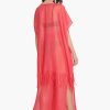 Pink Shimmer Sheer Cover Up - Image 4