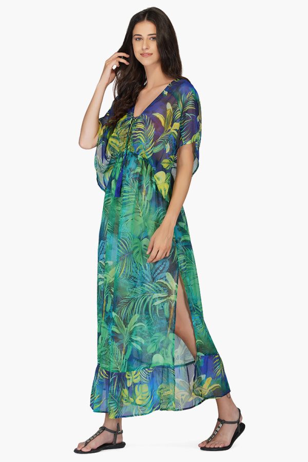 Green Goddess Dress Cover Up - Image 3