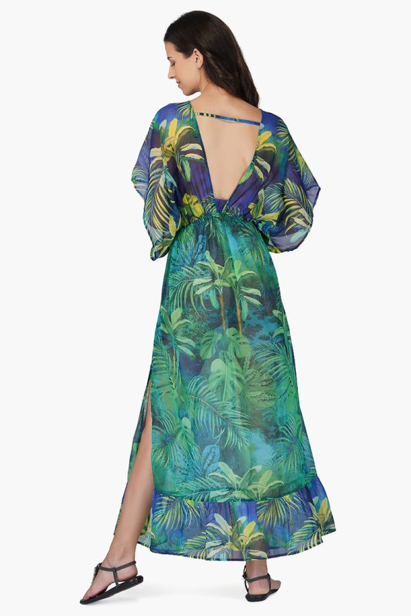 Green Goddess Dress Cover Up - Image 4