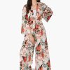 Tropical Sunset Front Tie Top