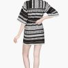 Lori Mexican Striped Kimono Cover Up Dress - Image 4