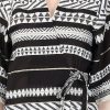Lori Mexican Striped Kimono Cover Up Dress - Image 5