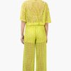 Bianca Crochet Cropped Shirt with Floral Embroidery - Image 4