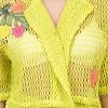 Bianca Crochet Cropped Shirt with Floral Embroidery - Image 5