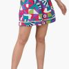 Geo Toucan Viscose Shorts - Image 2