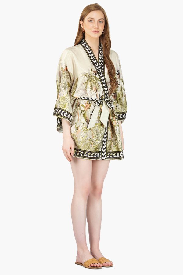 Olivia Printed Kimono Cover up - Image 2