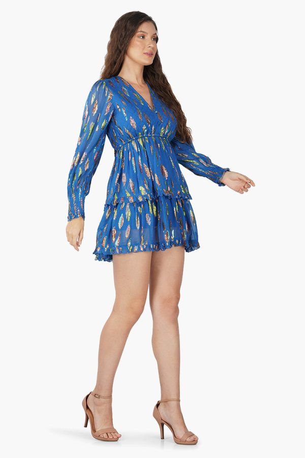Victoria Ruffle Midi Dress - Image 2