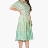 Cora Green Ombray Shirt Dress - Image 2