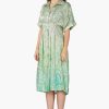 Cora Green Ombray Shirt Dress - Image 3