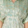 Cora Green Ombray Shirt Dress - Image 5
