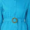 Maya Blue Drop Shoulder Dress - Image 5
